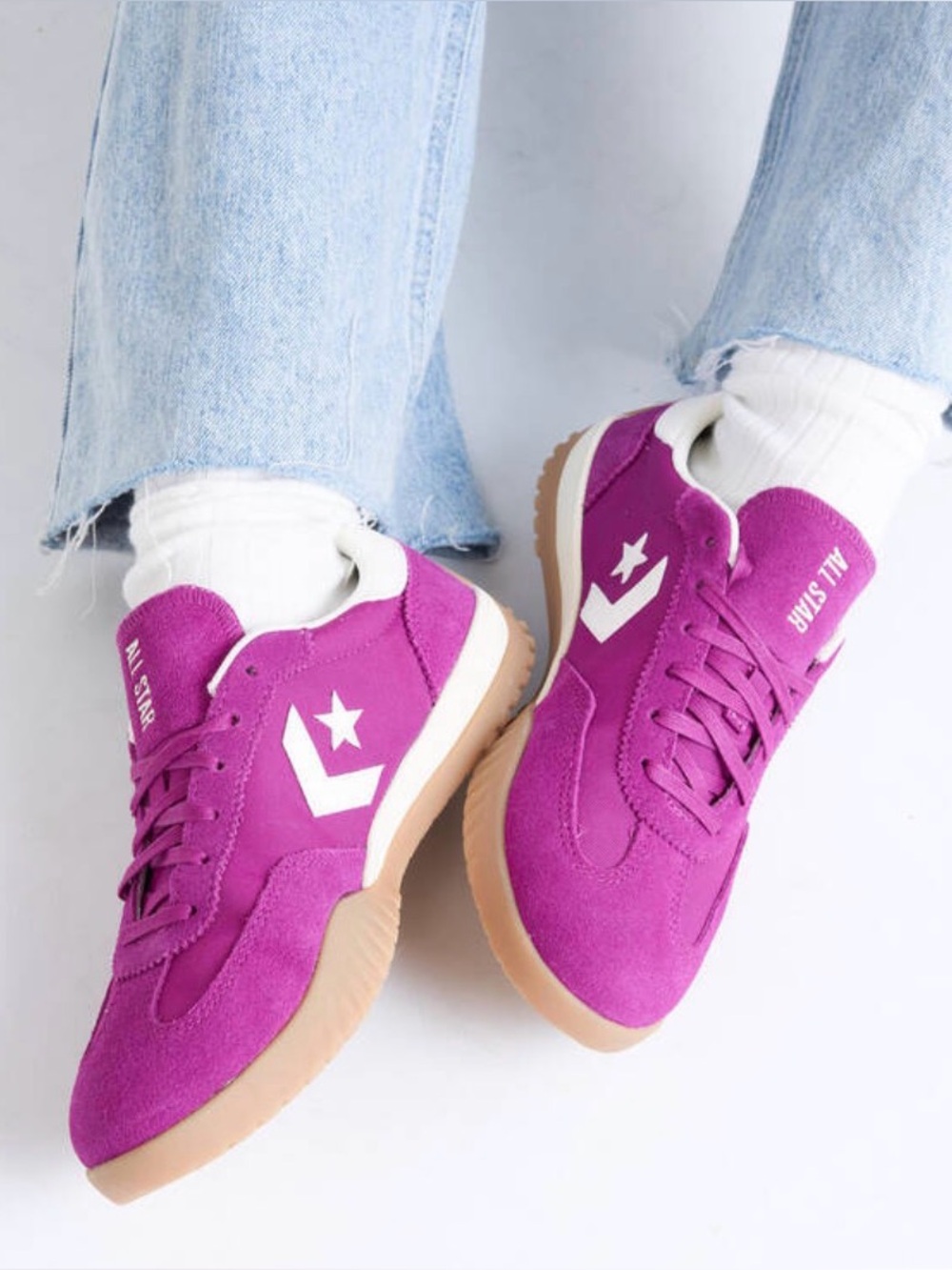Women’s Converse Run Star Trainer in quantum violet size 7.5